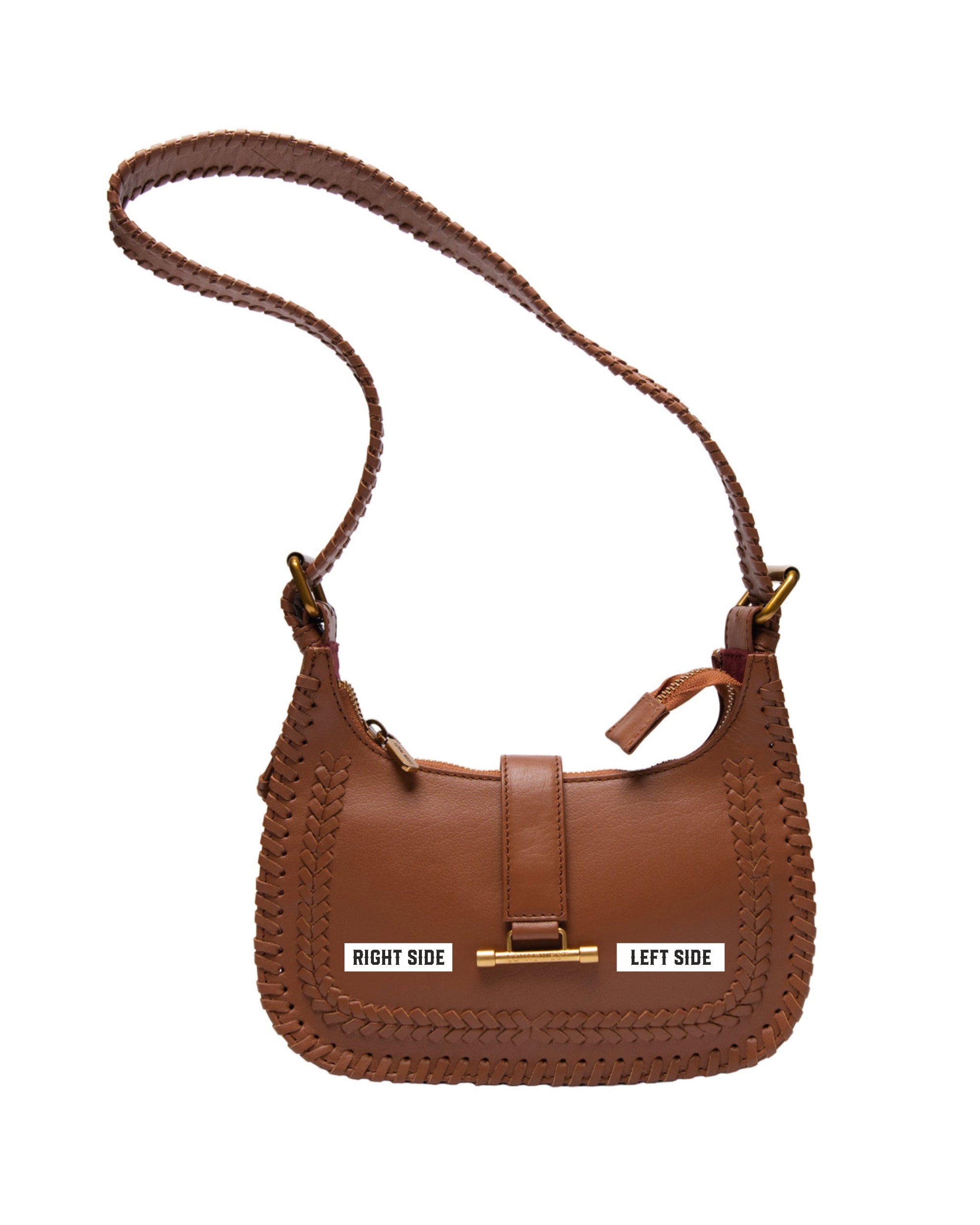 Loyal West Dannia Medium Purse - Saddle Brown